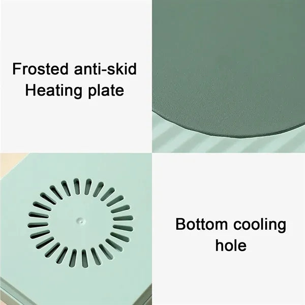 Automatic Heating Cup Coaster with 2 Modes for Home Office