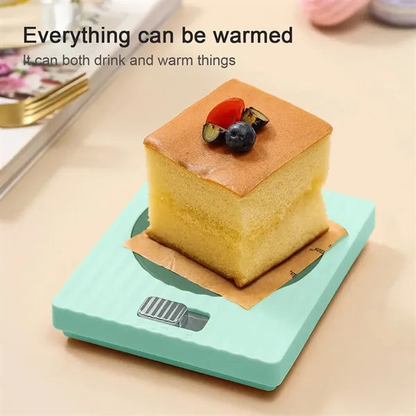 Automatic Heating Cup Coaster with 2 Modes for Home Office