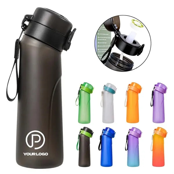 25 oz flavored water bottle tritan plastic for school sports