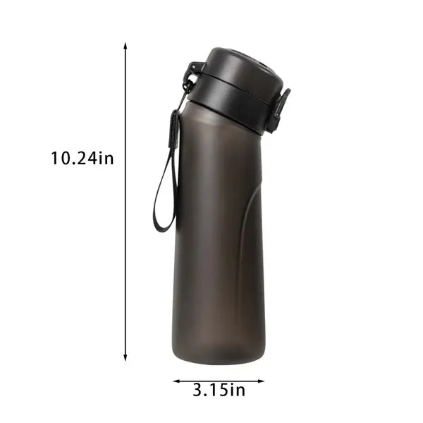 25 oz flavored water bottle tritan plastic for school sports