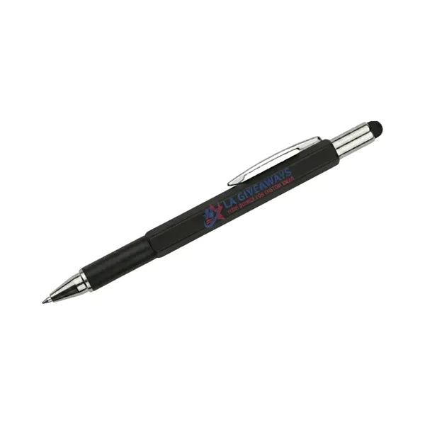 6"1 multi-functional tool pen made of durable ABS with metal