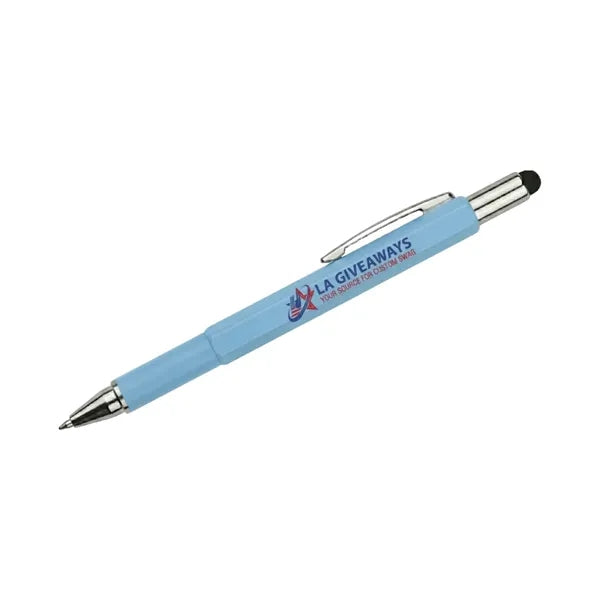 6"1 multi-functional tool pen made of durable ABS with metal
