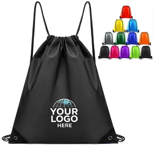 Portable Drawstring Waterproof Sports Polyester Backpack