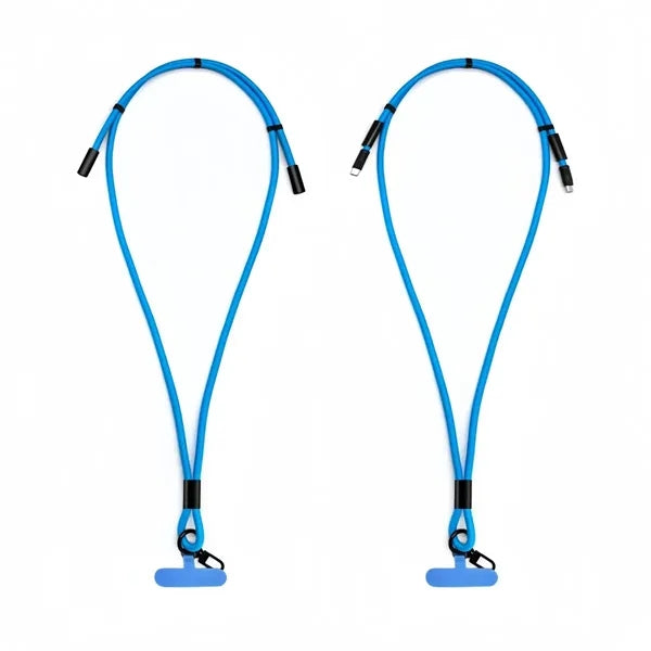 2-in-1 Lanyard Fast Charging Cable