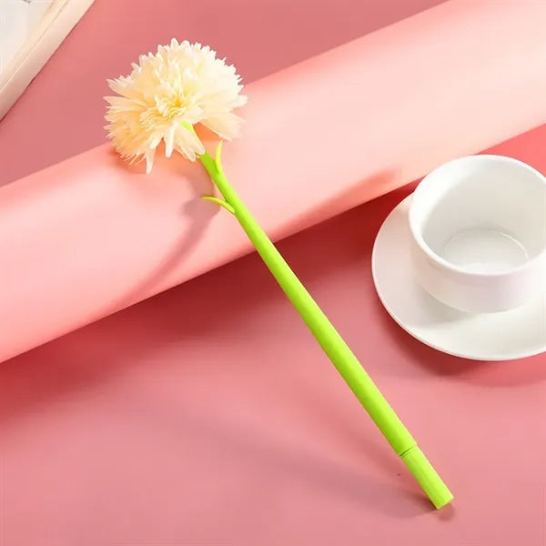 Silicone Flower Pen