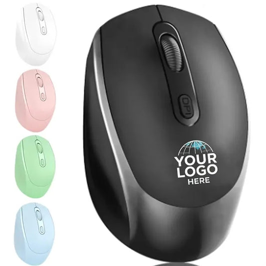 Quiet Rechargeable 2.4GHz USB Wireless Bluetooth Mouse