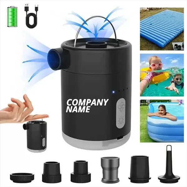 Cordless Electric Air Pump & Light