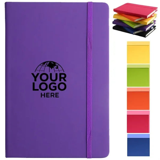 PU Leather A5 Lined Journal Notebook for Writing
