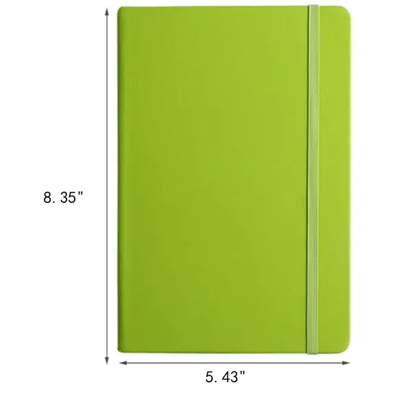 PU Leather A5 Lined Journal Notebook for Writing