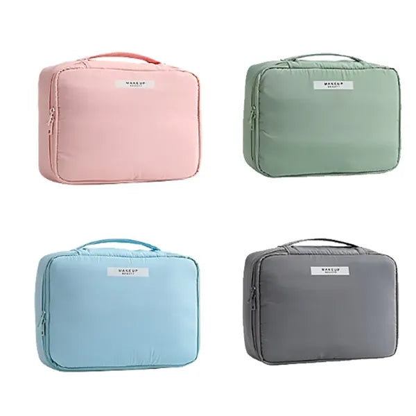 Large Capacity Waterproof Makeup Cosmetic Toiletry Bag
