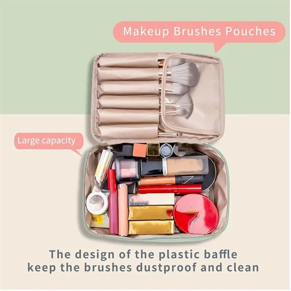 Large Capacity Waterproof Makeup Cosmetic Toiletry Bag
