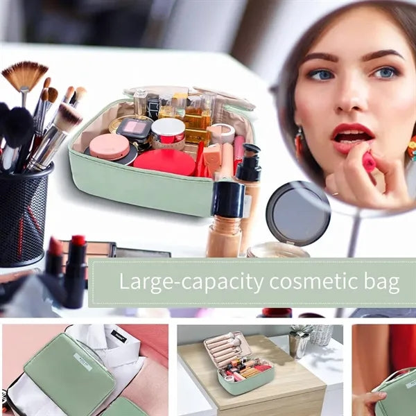 Large Capacity Waterproof Makeup Cosmetic Toiletry Bag