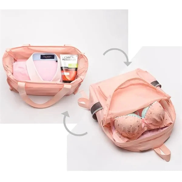 Travel Waterproof Folding Duffel Bag Multi-Purpose Backpack