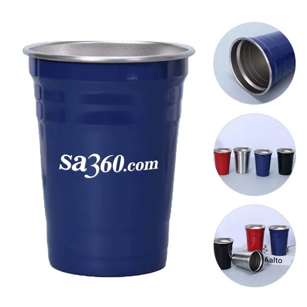 12 oz Durable Stainless Steel Cups Tumblers