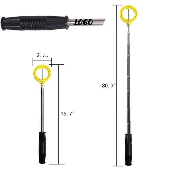 Stainless Steel Retractable Golf Ball Picker Retriever