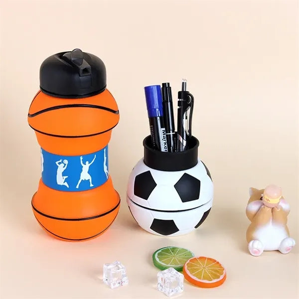 Sports Collapsible Foldable Bottle with Carabiner