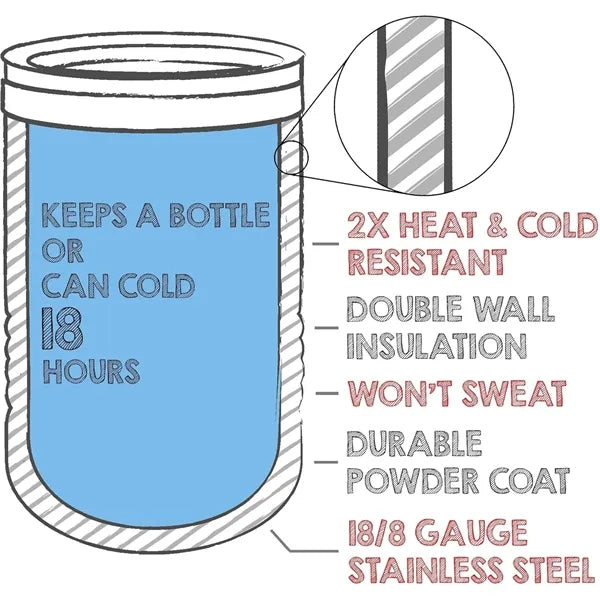 3 in 1 Stainless Steel Can Beer Cooler