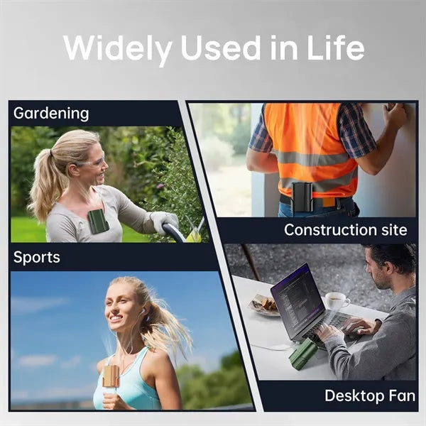 Waist-Worn Usb Fan