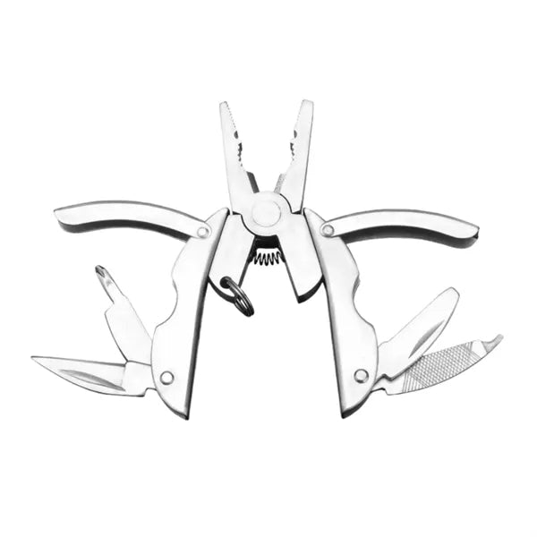 Mini Multi-Tool Pliers with Keychain