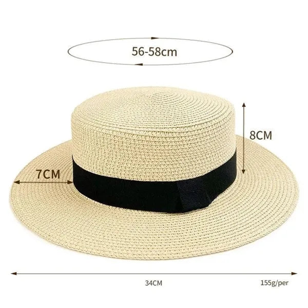 Foldable Straw Hat
