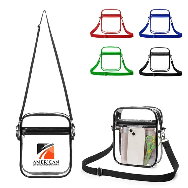 Clear Pvc Crossbody Bag