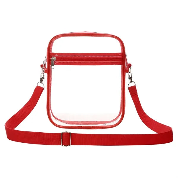 Clear Pvc Crossbody Bag