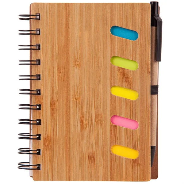 Bamboo Spiral Notebook Set