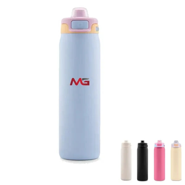 22Oz Stainless Steel Water Bottle With Quick Fill Technology