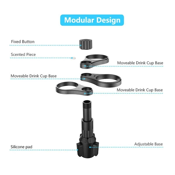 3-In-1 Car Cup Holder Expander