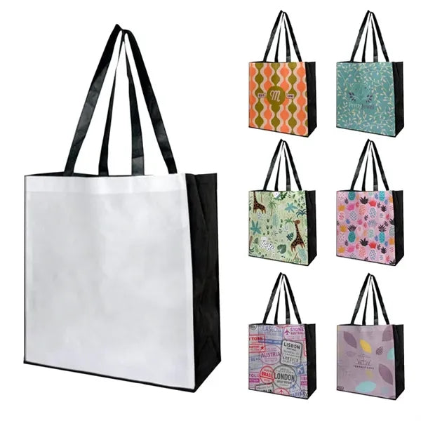 Full Gusseted Tote-Full Color on Front Only