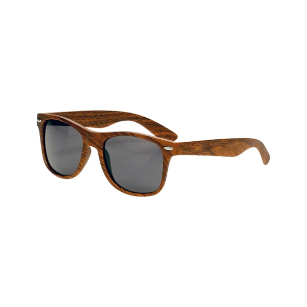 Retro Woodgrain Sunglasses