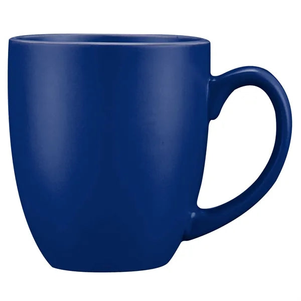 16oz. Curved Ceramic Coffee Mug with D-Handle