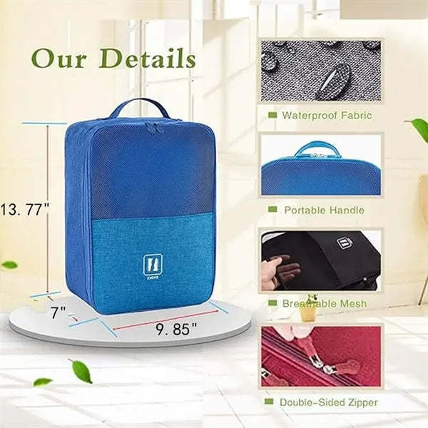 Travel Shoe Bag Storage Organizer