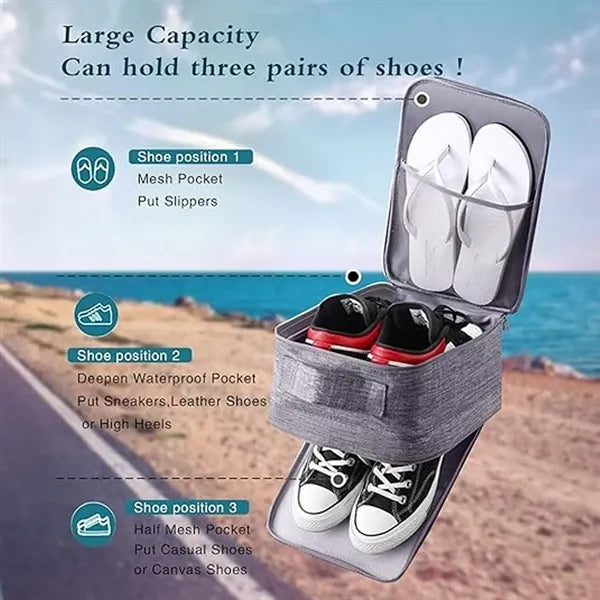 Travel Shoe Bag Storage Organizer