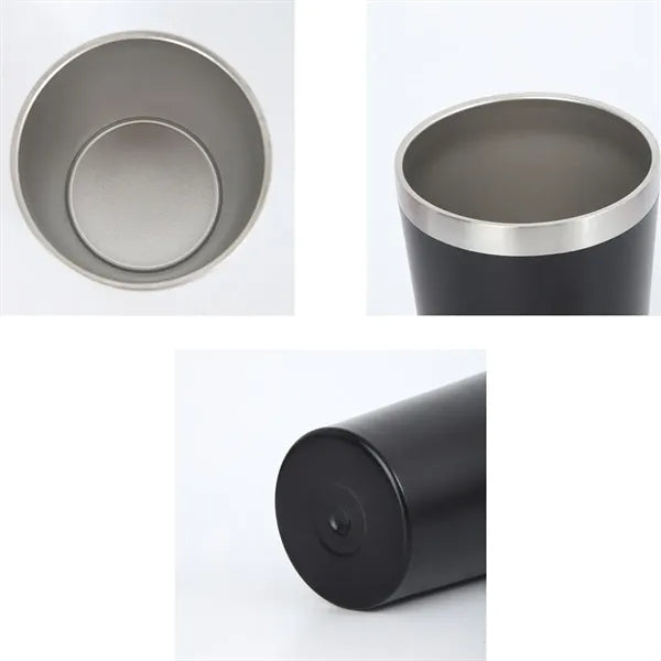 12 Oz Stainless Steel Insulated Coffee Tumbler With Lid