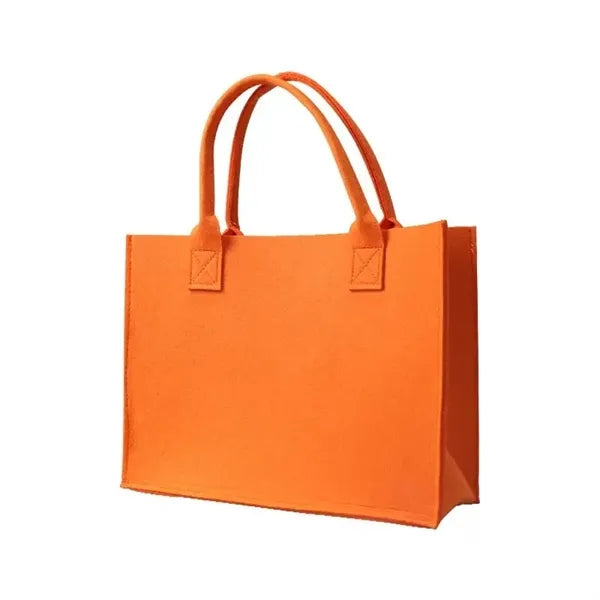 Large Foldable Eco-Friendly Shopping Felt Tote Bag