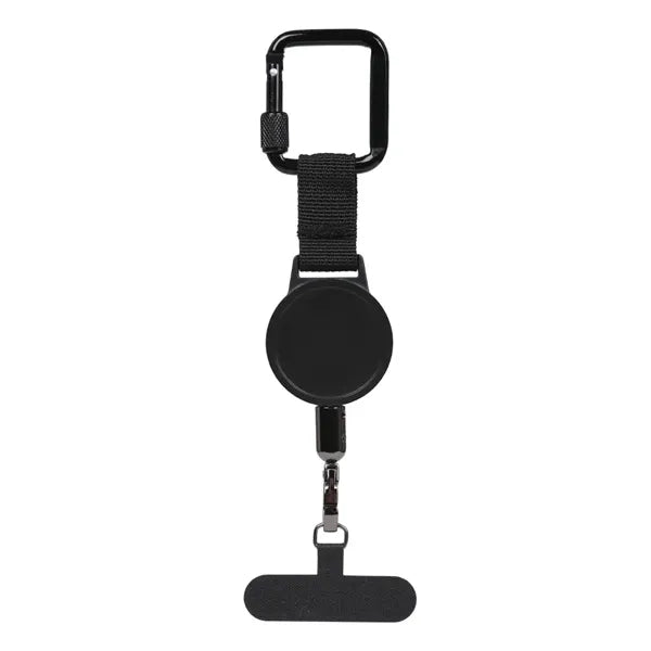 Square Lock Woven Bag Telescopic Key Chain
