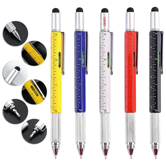 6-in-1 Multifunctional Tech Tool Ballpoint Pen