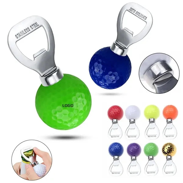 Golf Ball Bottle Bar Opener Novelty Gift