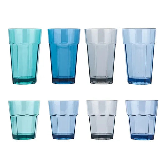 Transparent Tritan Shatter proof Octagon Cup