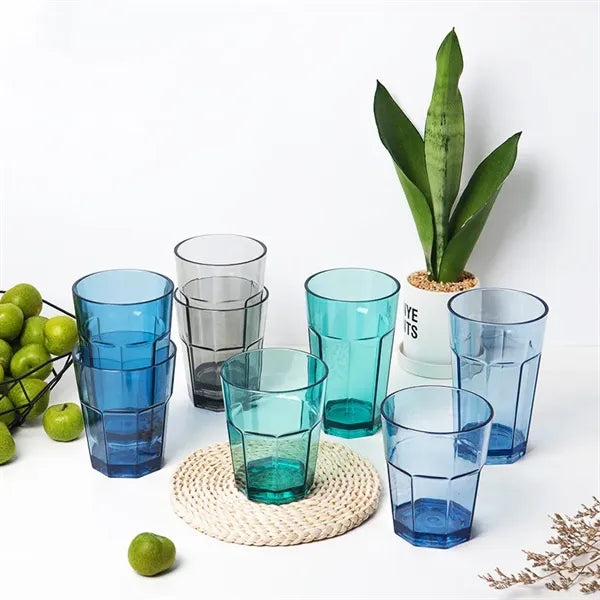 Transparent Tritan Shatter proof Octagon Cup