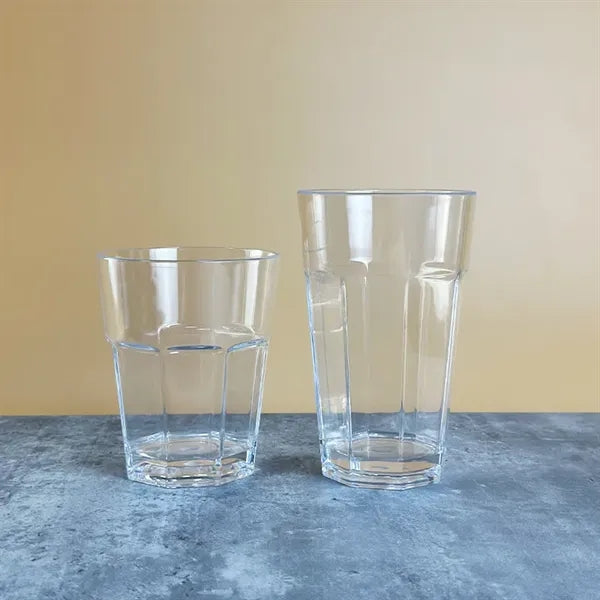 Transparent Tritan Shatter proof Octagon Cup