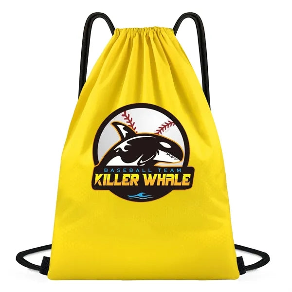 Sports Fitness Waterproof Durable Drawstring Backpack