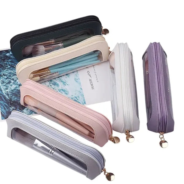 PVC Cosmetic Pouch w/Zipper