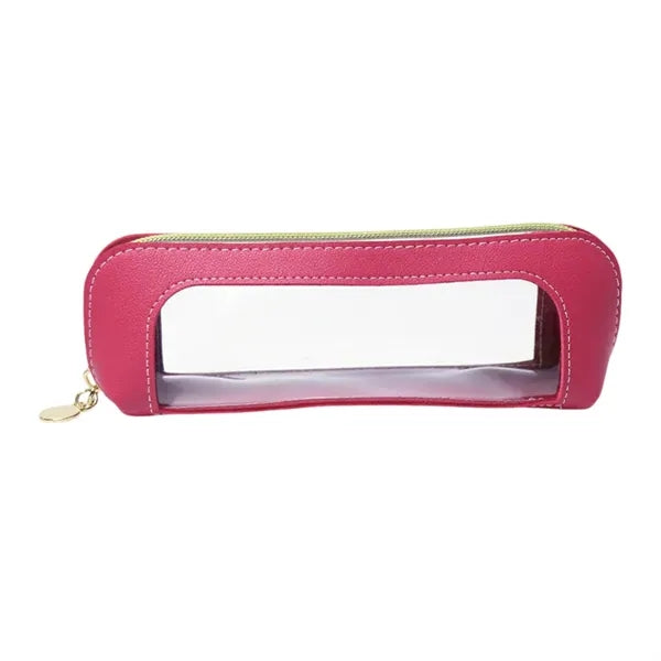 PVC Cosmetic Pouch w/Zipper