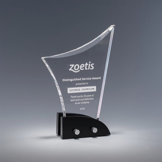 Torrent Clear Acrylic Award