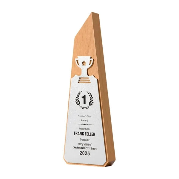 Victory Wooden Trophy