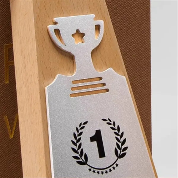 Victory Wooden Trophy