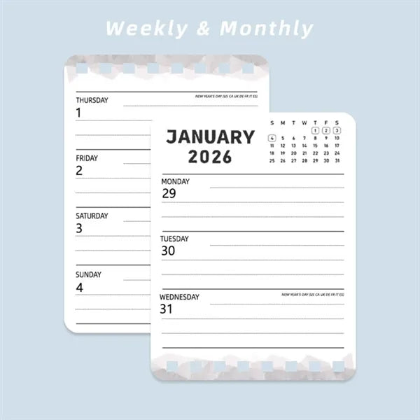 A7 Mini Daily Planner