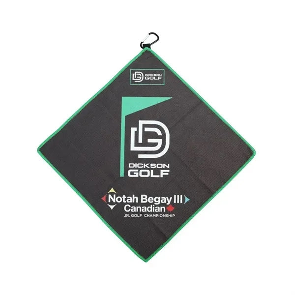 Waffle Weave Microfiber Golf & Sports Towel